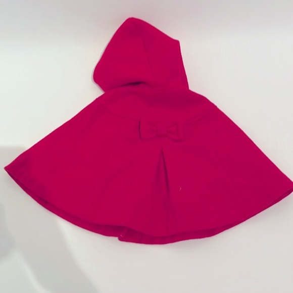 Gymboree Dress Up Red Hooded Ponchu (12 to 18 months) - Picture 2 of 6